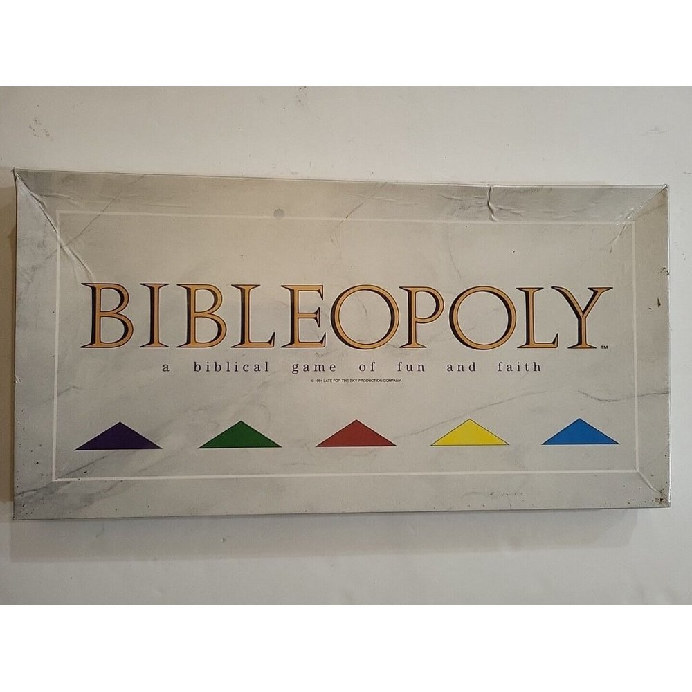 Bibleopoly Board Game - Multicolor